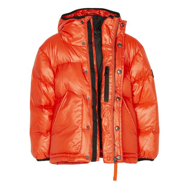 Snowflow Puffer Jacket | Rojo