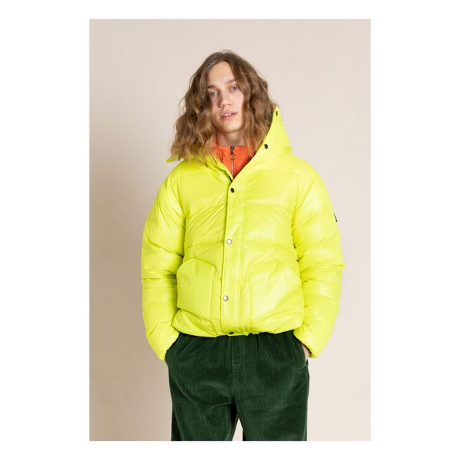 Snowflow Puffer Jacket | Giallo fluo