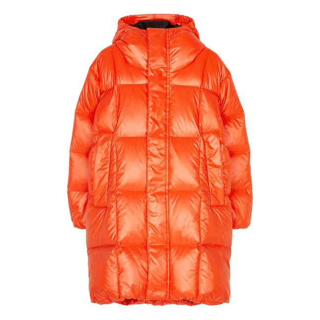 Snowlong Puffer Jacket | Rojo