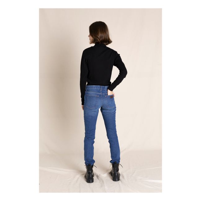 Icon Skinny Jeans | Vintage blau denim