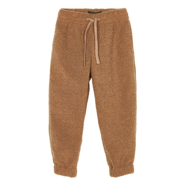 Connie Sherpa Joggers | Camel