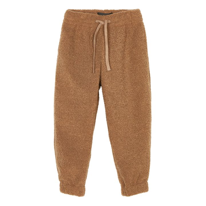 Connie Sherpa Joggers | Camel- Product image n°0