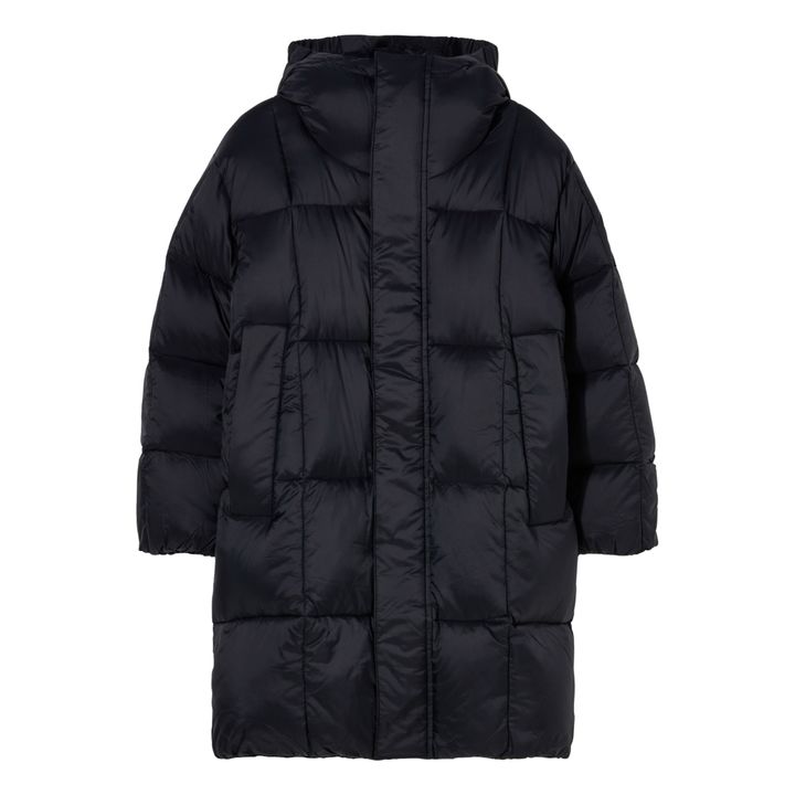 Snowlong Long Down Jacket | Black- Product image n°0