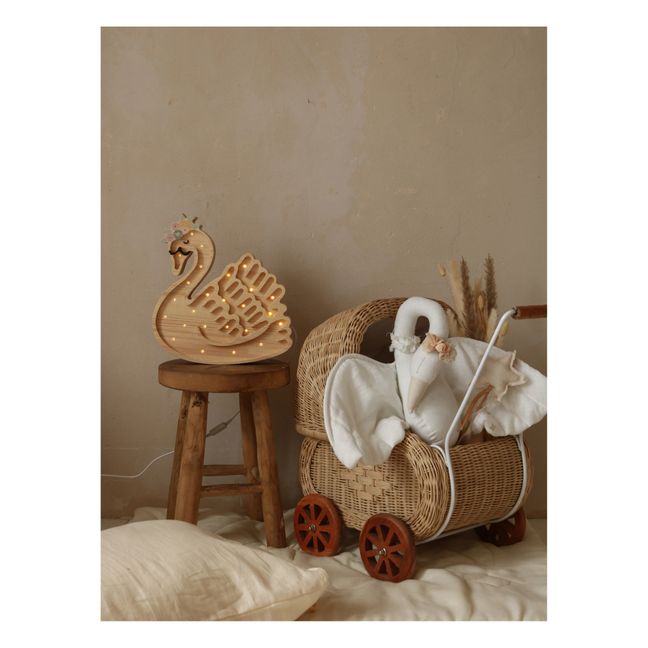 Lampada da appoggio, motivo: cigno