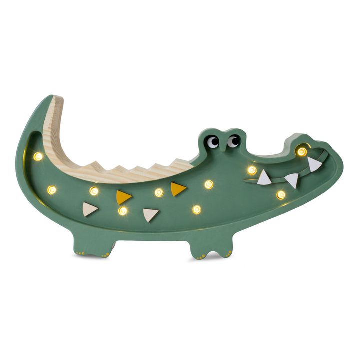 Mini Crocodile Table Lamp | Grün- Produktbild Nr. 0