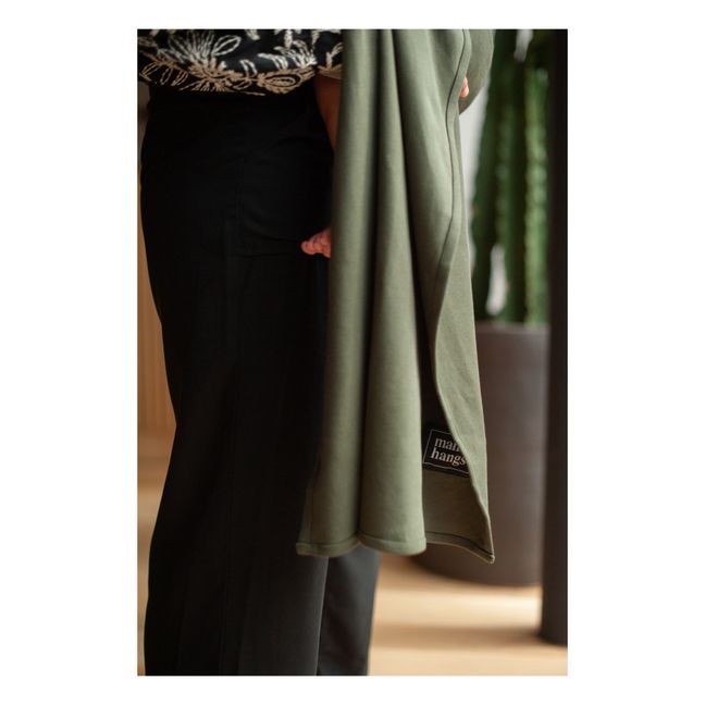 Fular portabebé de algodón orgánico | Verde oliva