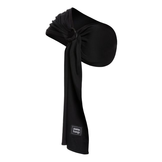 Sling en coton bio | Noir