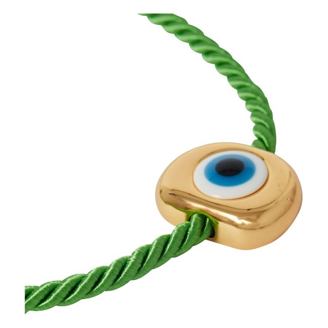 Eye String Necklace | Verde