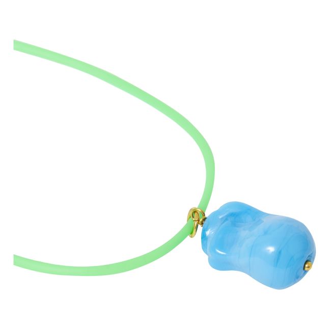 Bracelet de Cheville Poire Baroque | Vert