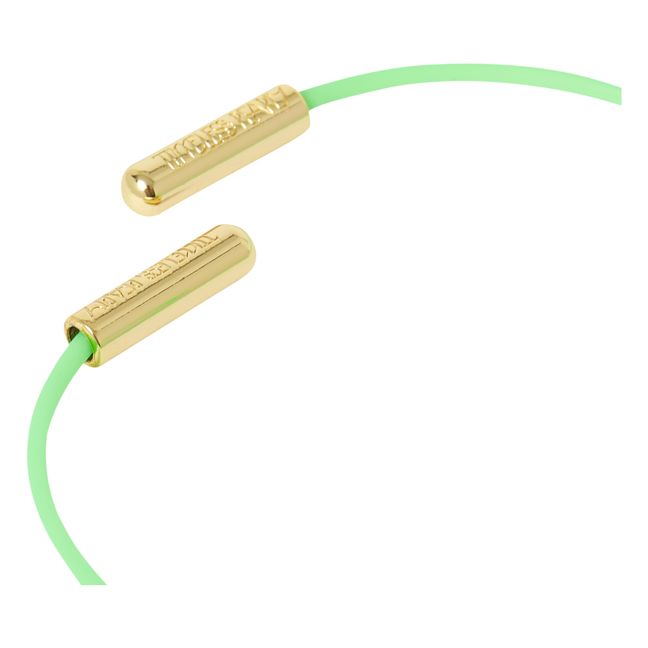 Bracelet de Cheville Poire Baroque | Vert