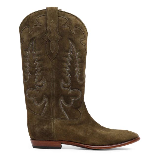 Botas Midnight Daim | Verde Kaki