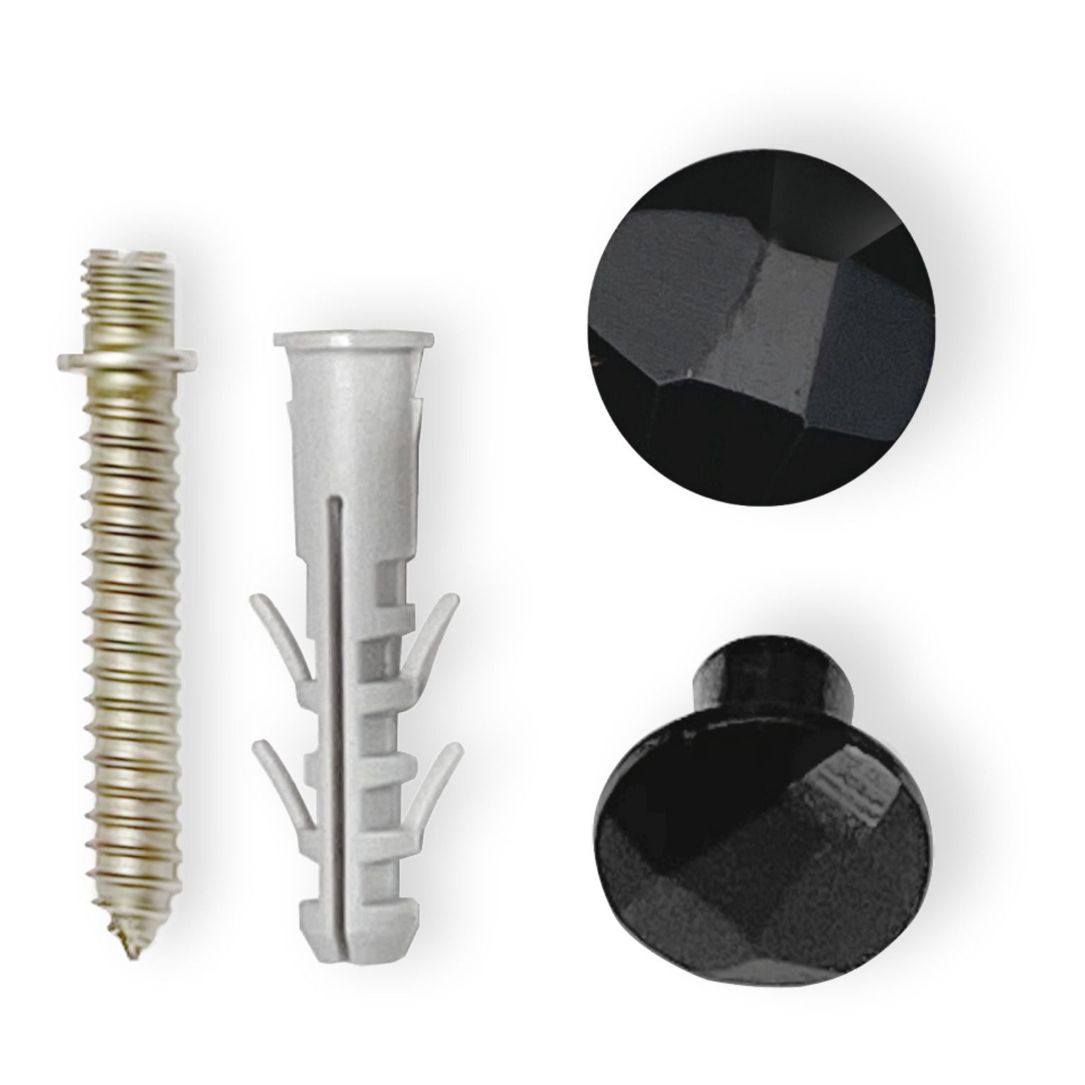 Hand-Hammered Hanging Nail | Negro- Imagen del producto n°0