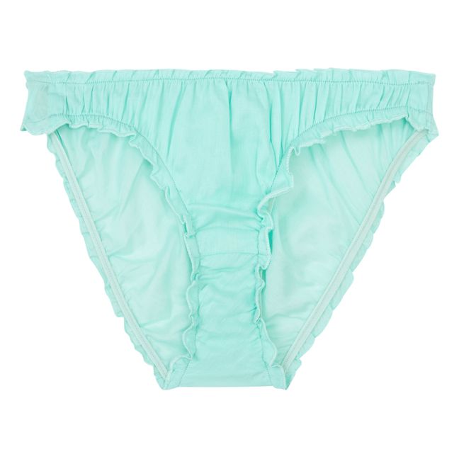 Simone Organic Cotton Briefs | Seladon