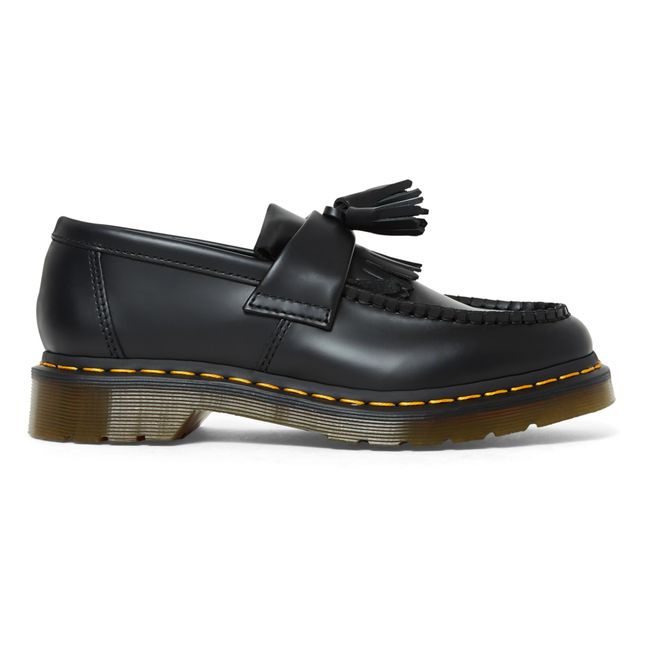 Adria Smooth Leather Loafers Negro