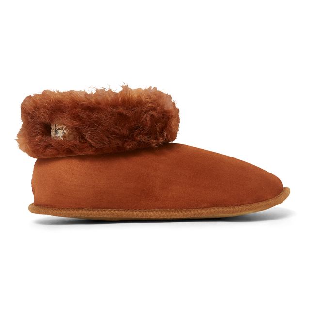 Béarn Shearling Slippers - Adult Collection  | Whiskey