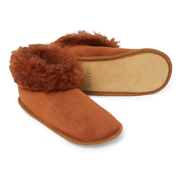Béarn Shearling Slippers - Adult Collection  | Whisky- Immagine del prodotto n°1