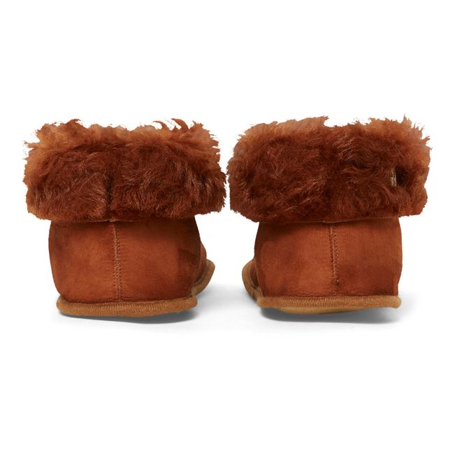 Béarn Shearling Slippers - Adult Collection - Whiskey