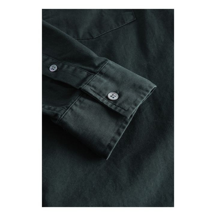 Denim Shirt | Verde Oscuro- Imagen del producto n°3