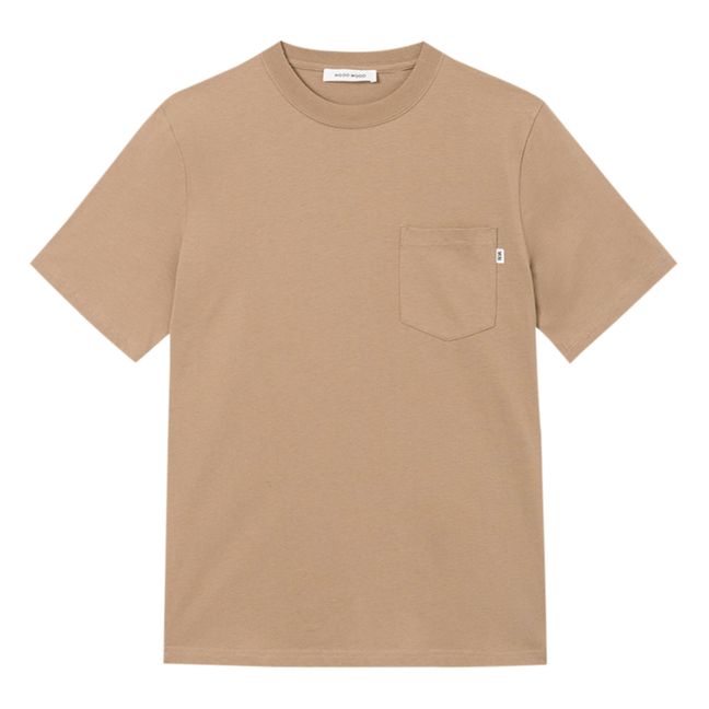 T-shirt Bobby Pocket Camel