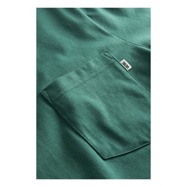 T-shirt Bobby Pocket Vert chiné