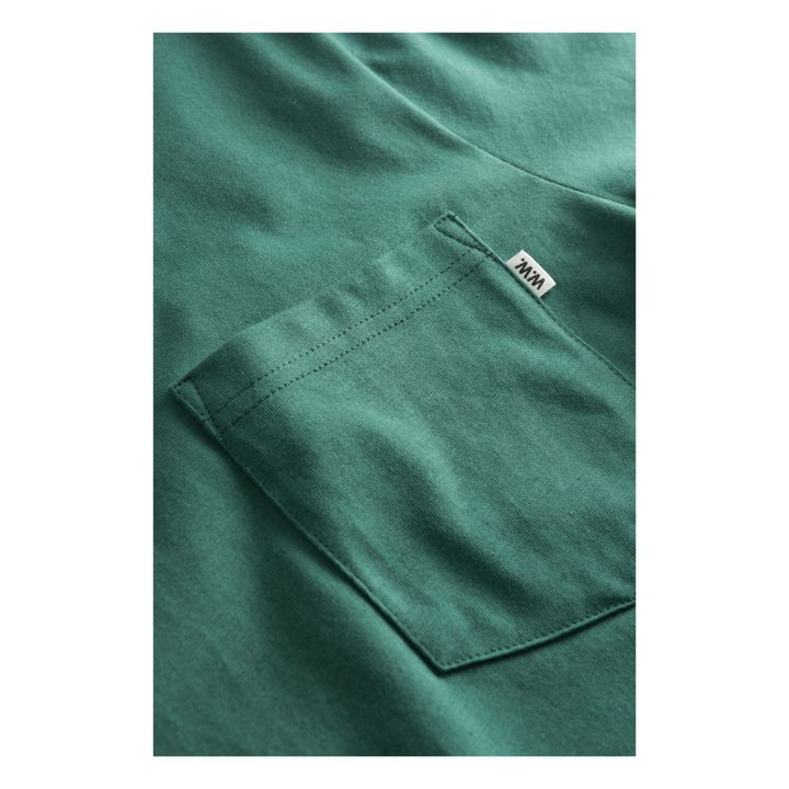 Bobby Pocket T-shirt | grün meliert- Produktbild Nr. 2