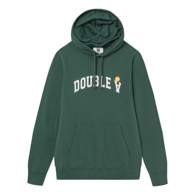 Hoodie Ian Arch Coton Bio | Vert