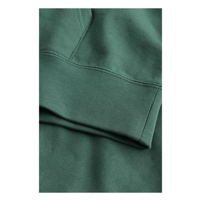 Ian Arch Organic Cotton Hoodie | Green