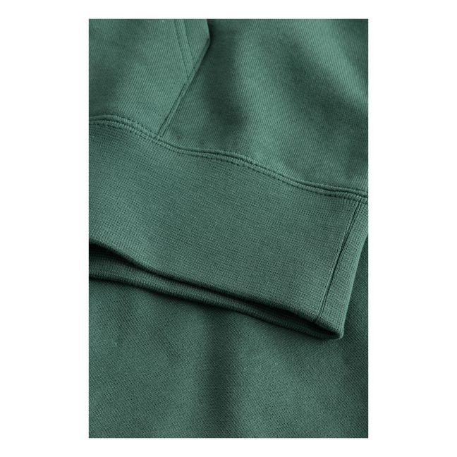 Hoodie Ian Arch Coton Bio | Vert