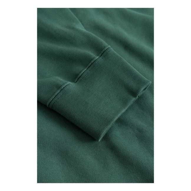 Hoodie Ian Arch Coton Bio | Vert