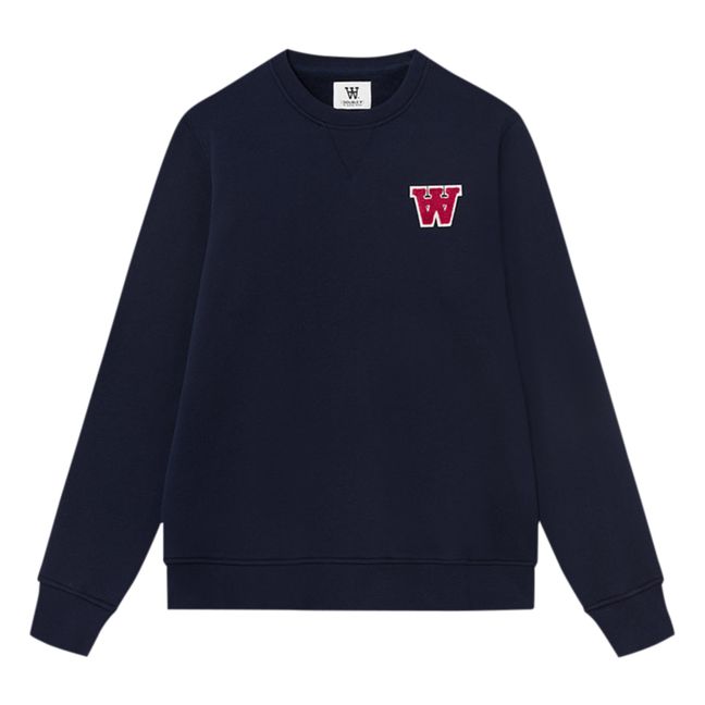 Pull Tye AA Coton Bio | Bleu marine