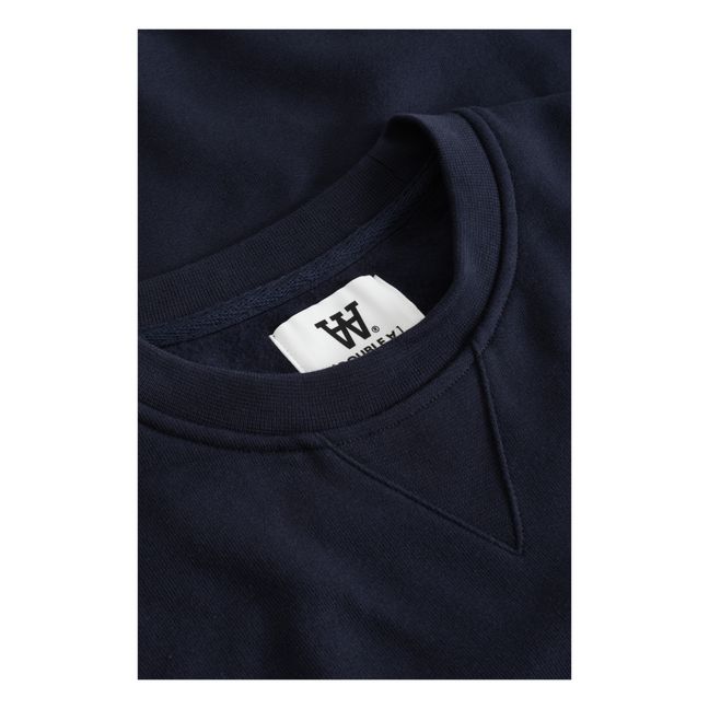 Pull Tye AA Coton Bio | Bleu marine