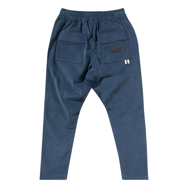 Trousers | Navy blue
