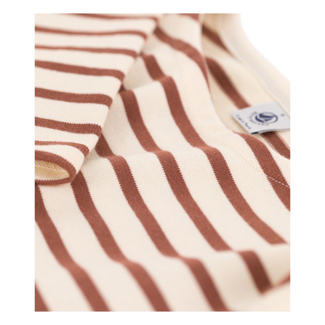 Cabris Striped Jersey T-shirt - Women’s Collection  | Beige