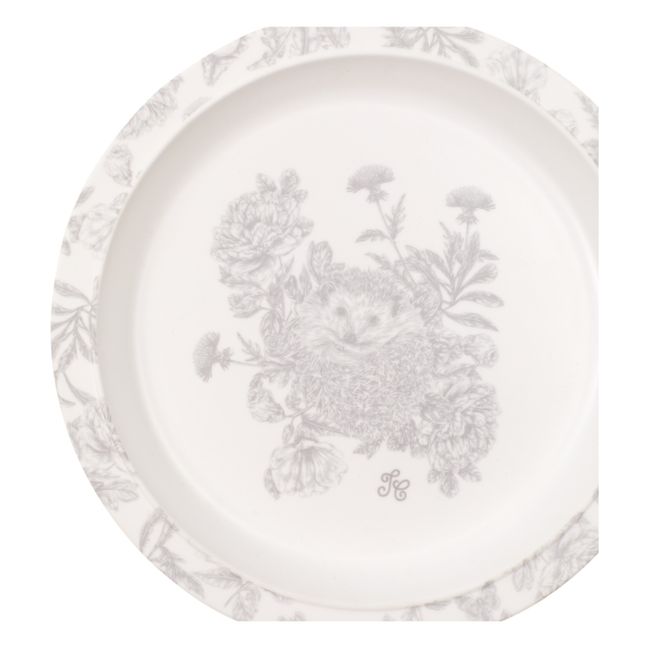 Kit per i pasti Toile de Jouy | Grigio