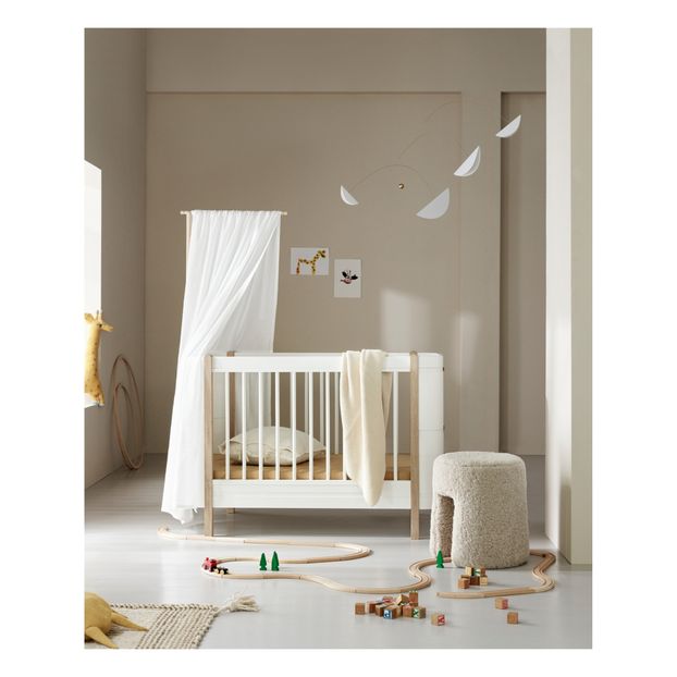 Oliver Furniture - Lit bébé évolutif Wood Mini+ sans kit junior (Oliver Furniture) - Couverture