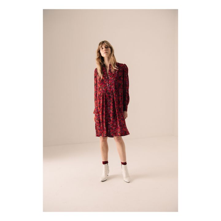 Rebecca Sureau Dress | Rot- Produktbild Nr. 1