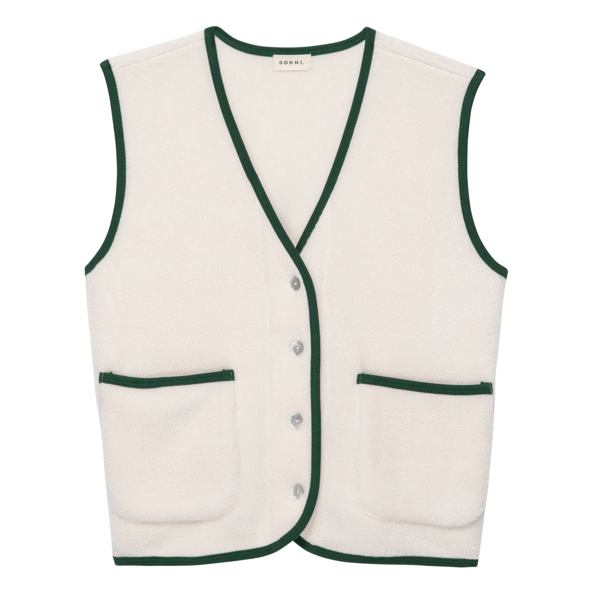 Donni - Polar Fleece Vest - Cream | Smallable