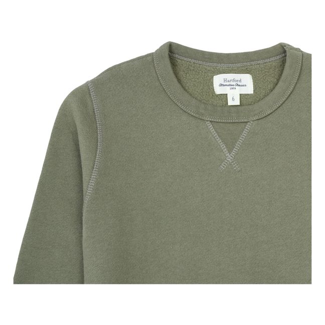 Crew Sweatshirt | Olive green
