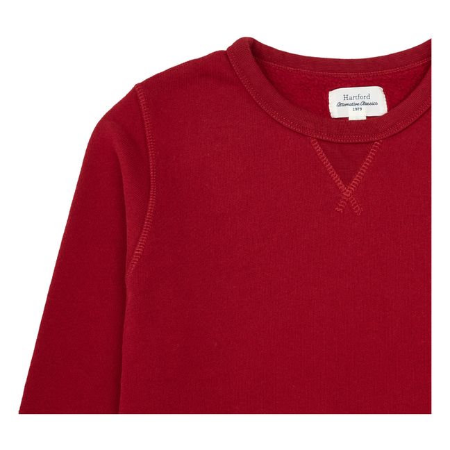 Crew Sweatshirt Red