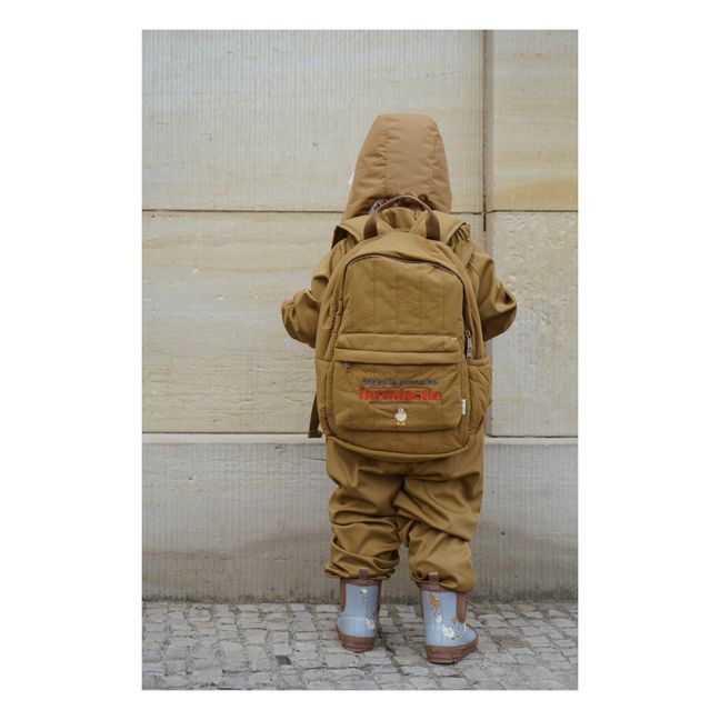 Storm Quilted Backpack | Ocre