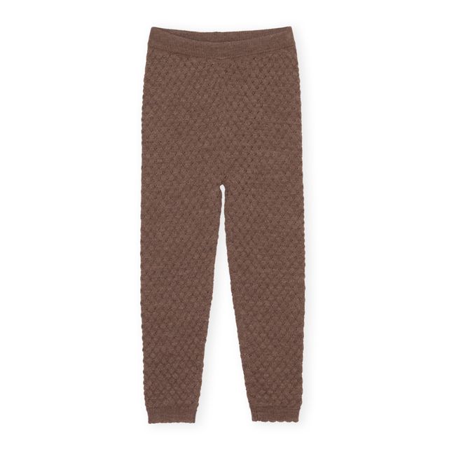 Merino Wool Trousers | Braun