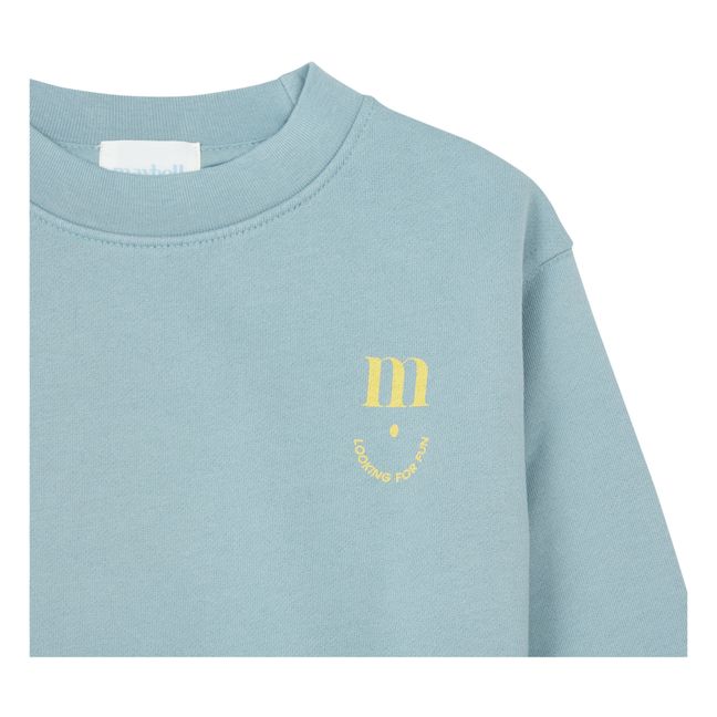 Maybell Sweatshirt | Pale blue