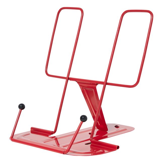 Metal Book Stand | Red
