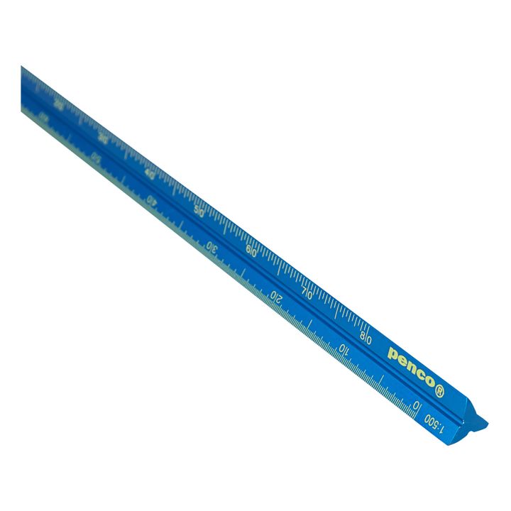 Aluminium Ruler | Azul- Imagen del producto n°1