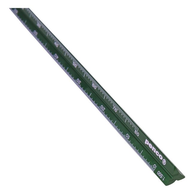 Aluminium Ruler Verde