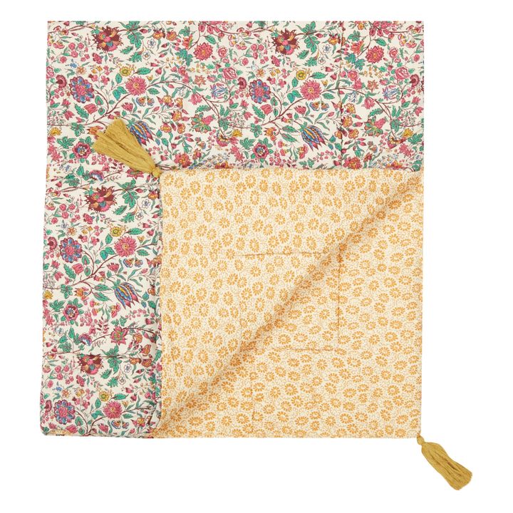 Enoha Reversible Organic Cotton Blanket | Cremefarben- Produktbild Nr. 2