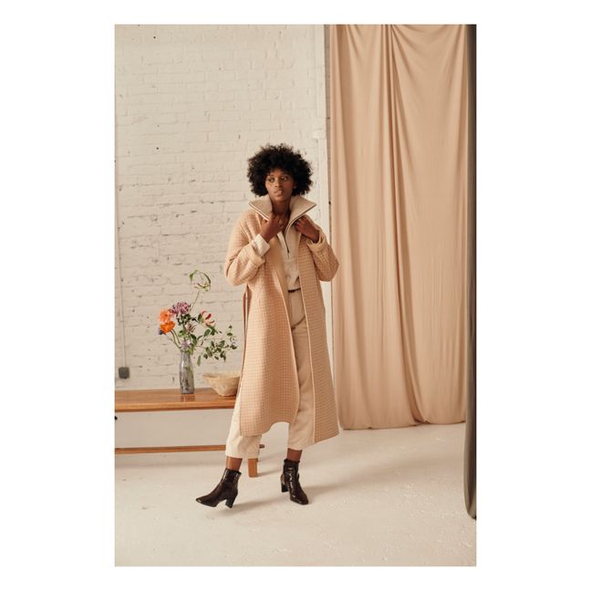 Sully Reversible Woollen Coat - Women’s Collection  | Kamelbraun