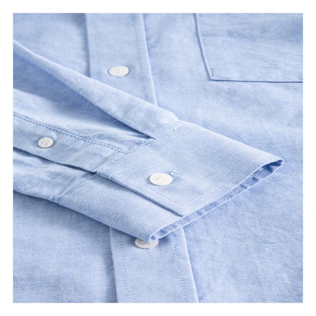 Adam Oxford Shirt | Hellblau