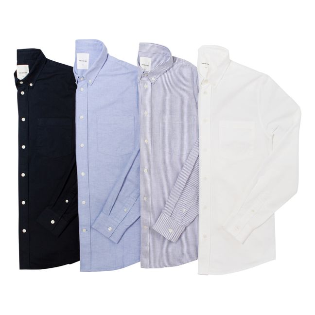 Adam Oxford Shirt | Hellblau