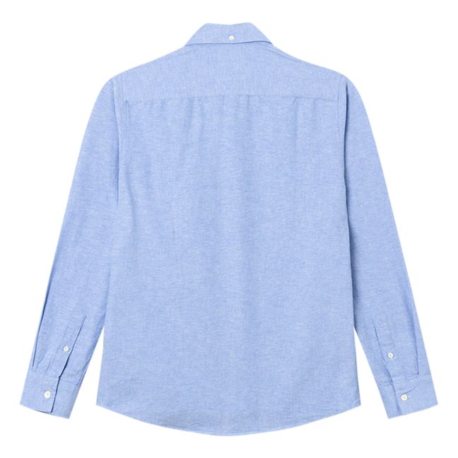 Adam Oxford Shirt | Azul Cielo